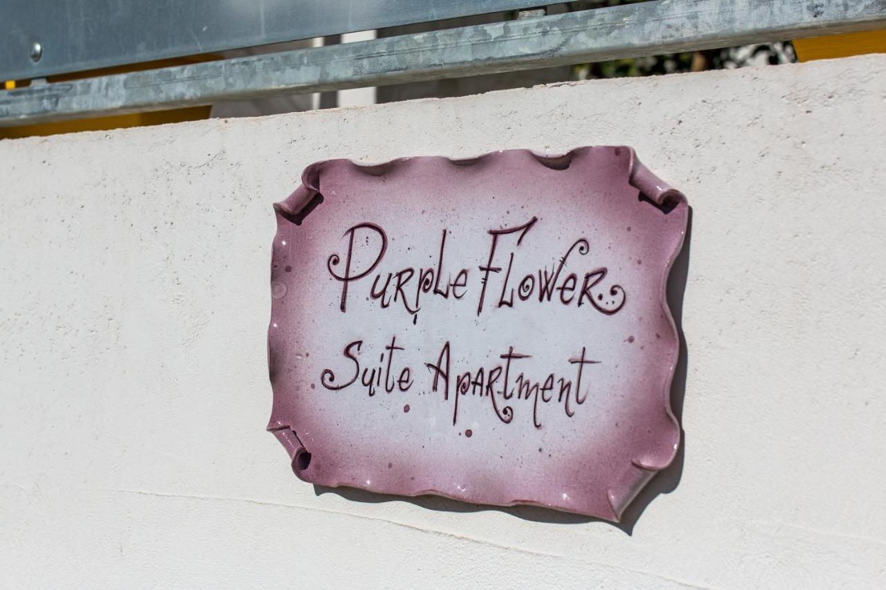 Purple Flower Suite Apartment Cala Gonone Exteriör bild